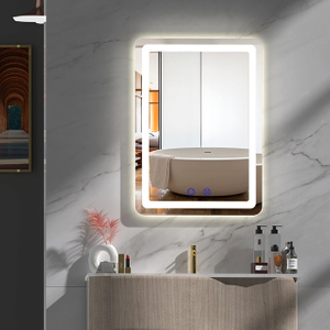 DP339 LED 发光防雾方形壁挂浴室镜